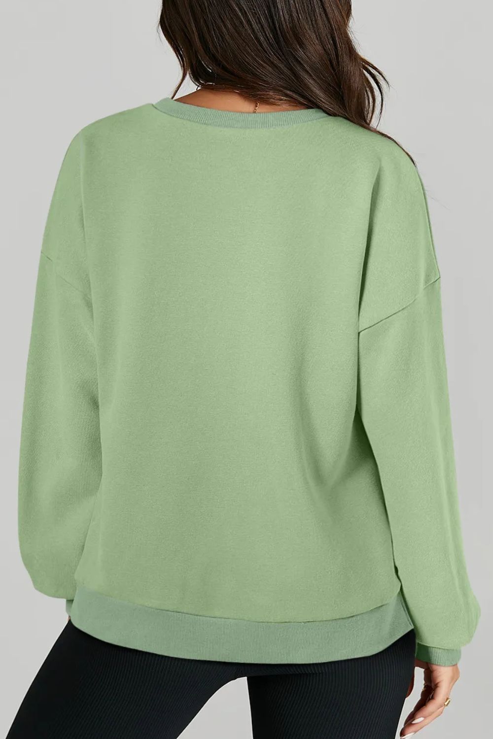 Serenity Luxe Round Neck Sweatshirt